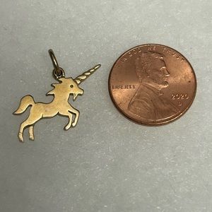 Ames Avery retired unicorn gold 585